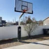 Dominator Pro 72″ Basketball Hoop – Shatterproof Aluminum Backboard